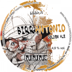 Golden Ale "Birrantonio" - Bières Italiennes - Bonte Divino