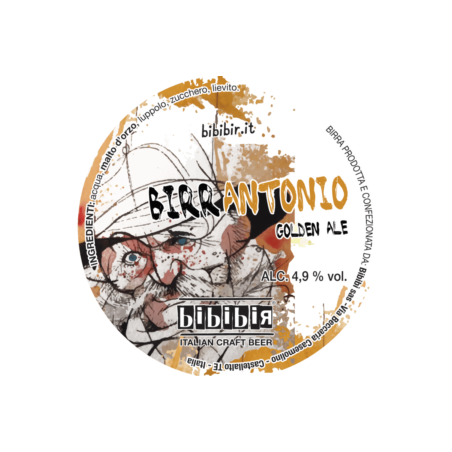 Golden Ale "Birrantonio" - Bières Italiennes - Bonte Divino