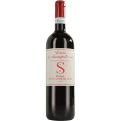 Rosso di Montepulciano, Poderi Sanguineto, Vin Rouge Italien