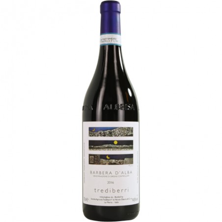 Barbera d'Alba, Trediberri, Vins Rouges Italiens Bonte Di Vino