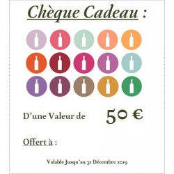 Chèque Cadeau 50€